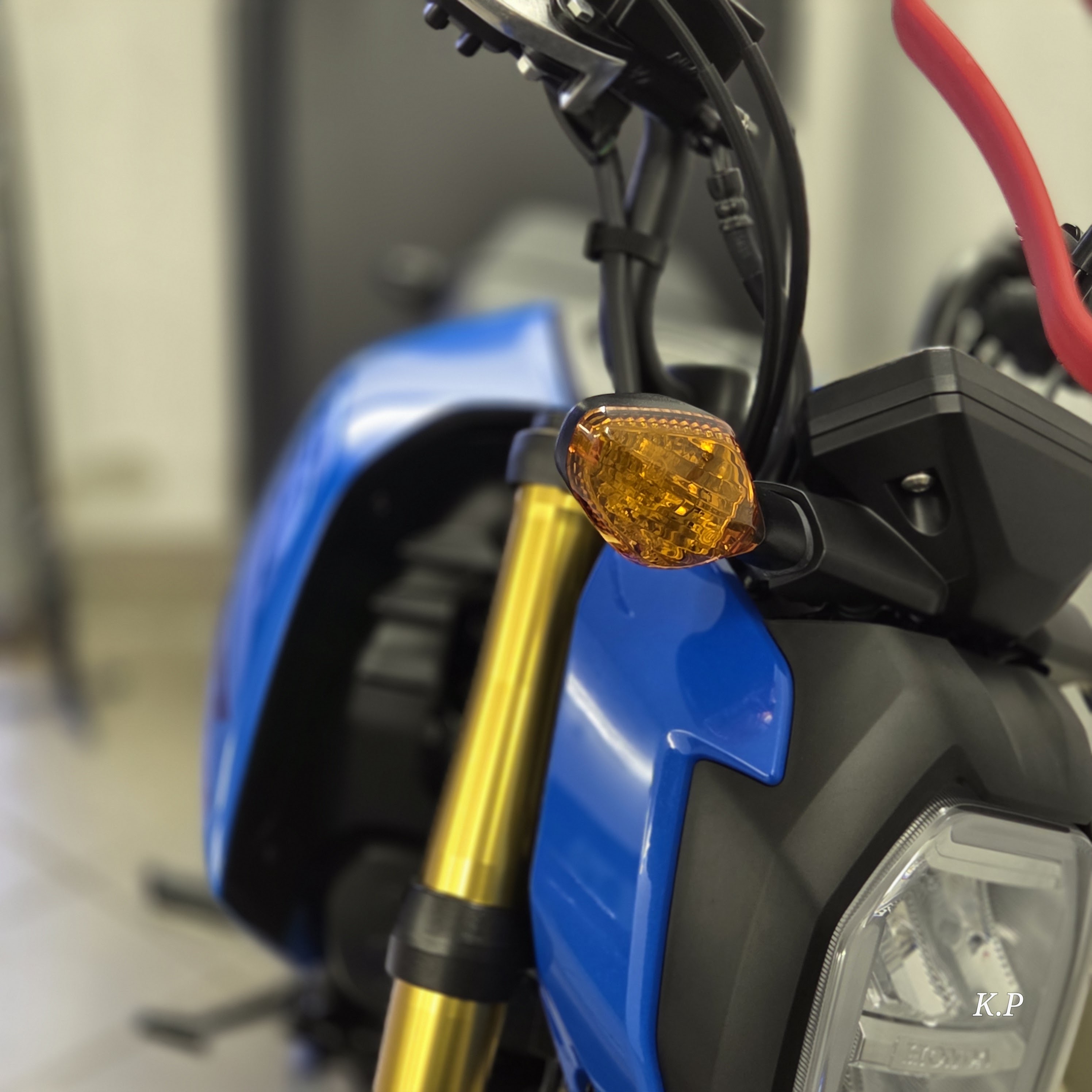 Detal mojej Hondy MSX 125